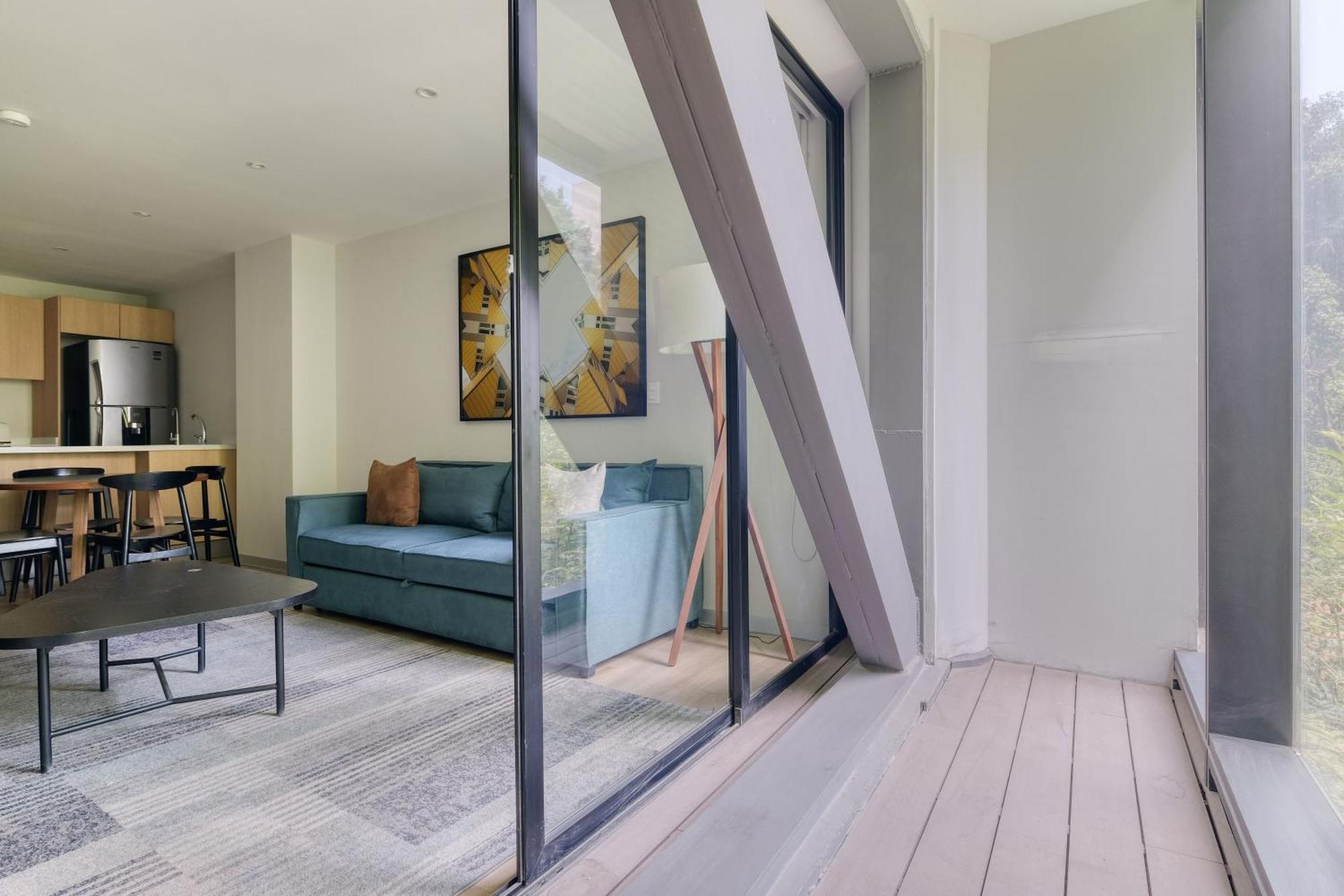 Ferienwohnung Insurgentes 432 By Blueground Mexiko-Stadt Zimmer foto